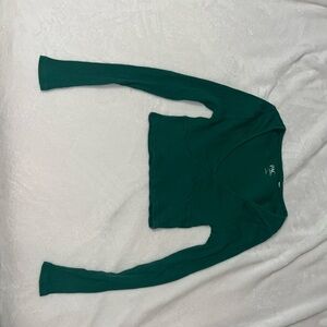 Green Pacsun Crop Top